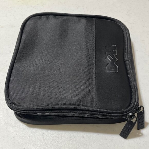 DELL Zip Around Portable CD/DVD/Computer Accessory Cushioned Travel Case 7" - Picture 2 of 11